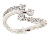 Anello Davite & Delucchi Donna in Oro Diamante 0.33 Ct AA031309 - AA031309